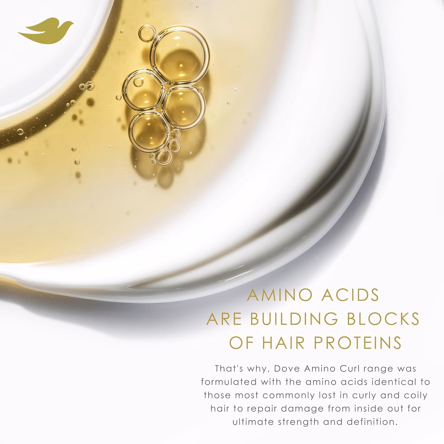 Dove Amino Acid Curl Repair Shampoo, Conditioner & Mask - Image 2