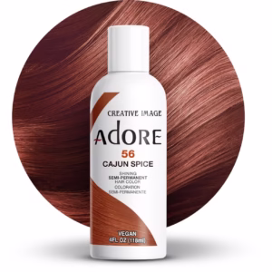 Cajun Spice 56 Vegan Free Hair Color for Warmth & Depth | Adore Semi-Permanent