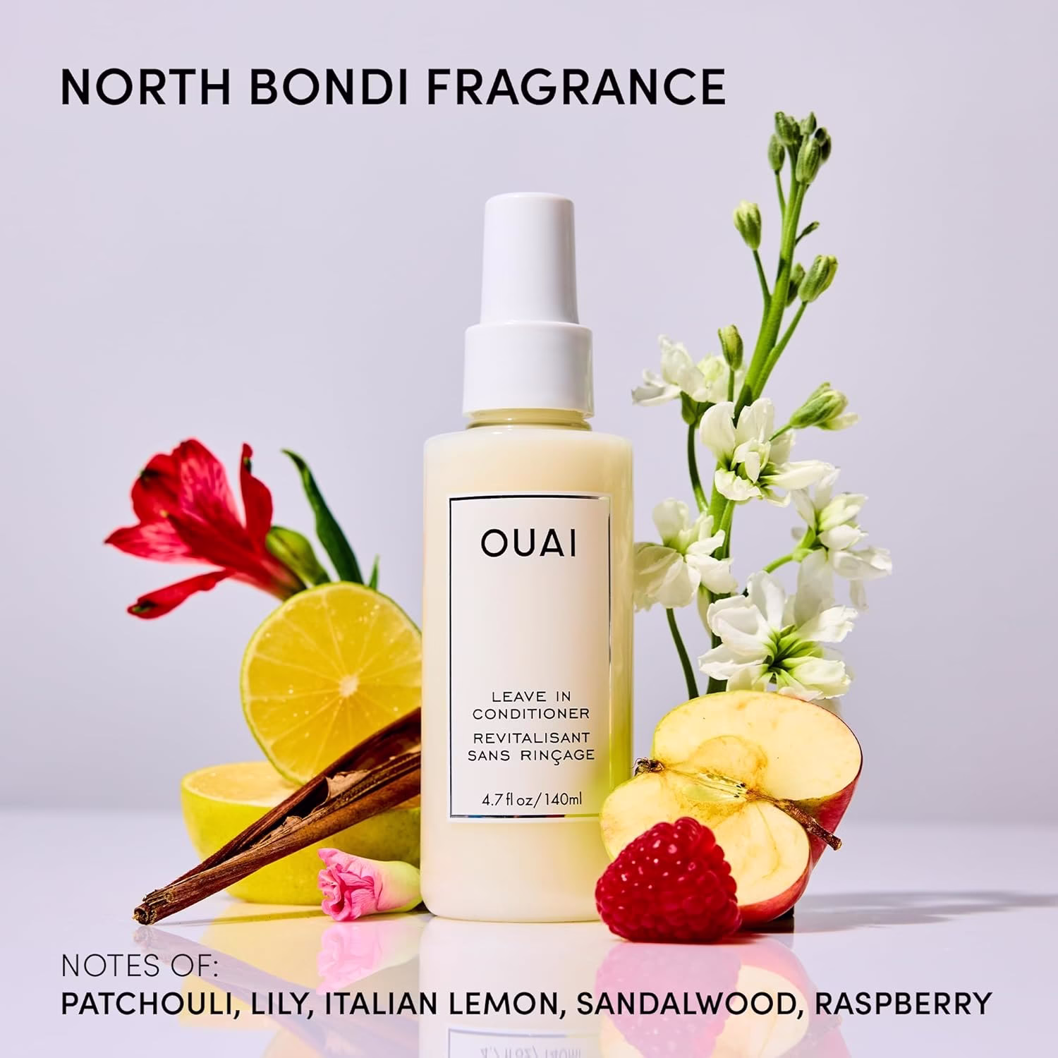 OUAI Leave In Conditioner Spray: Detangler & Heat Protectant for Frizz - Image 8
