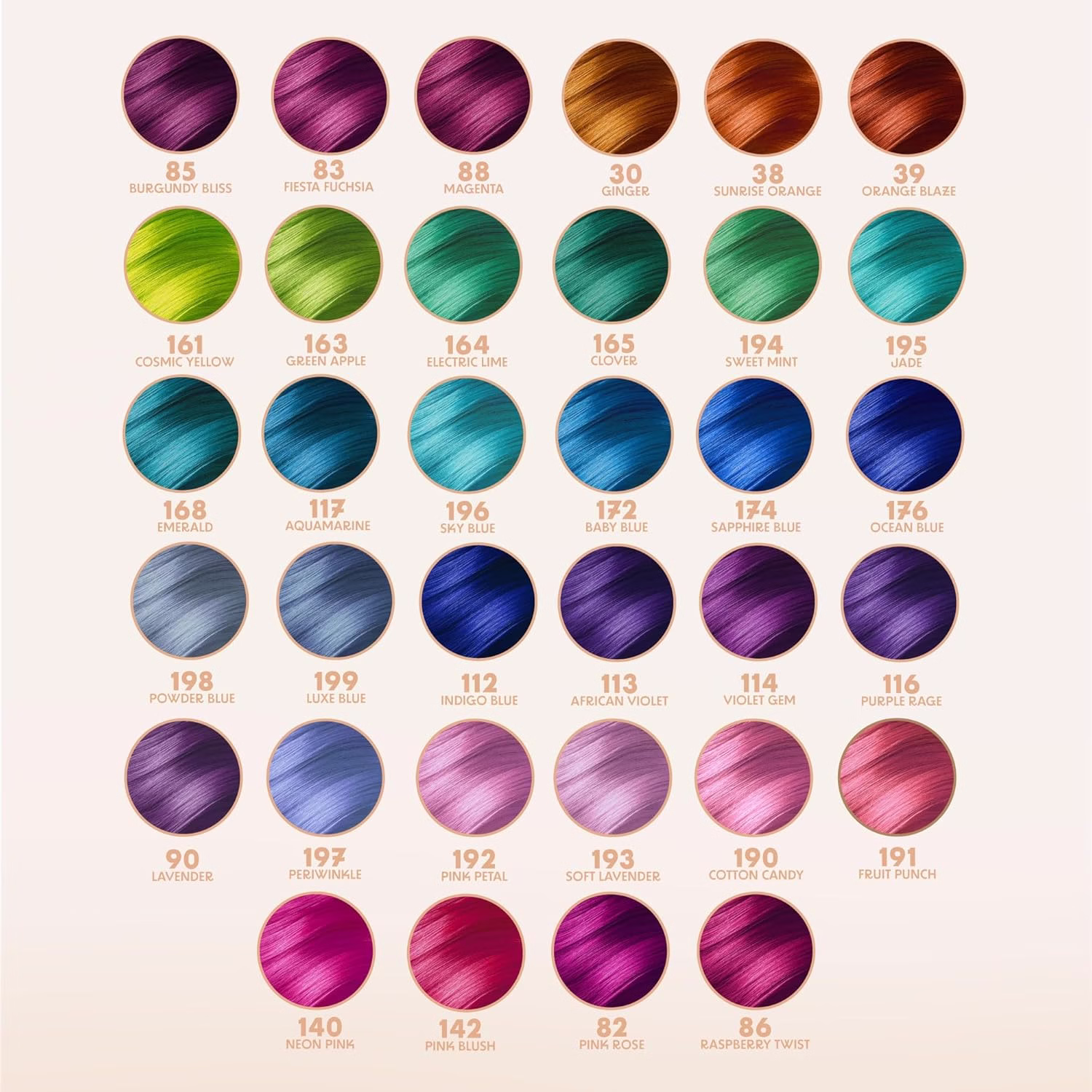 Adore 48 Honey Brown Hair Color | 4oz | Vegan & Cruelty-Free - Image 5