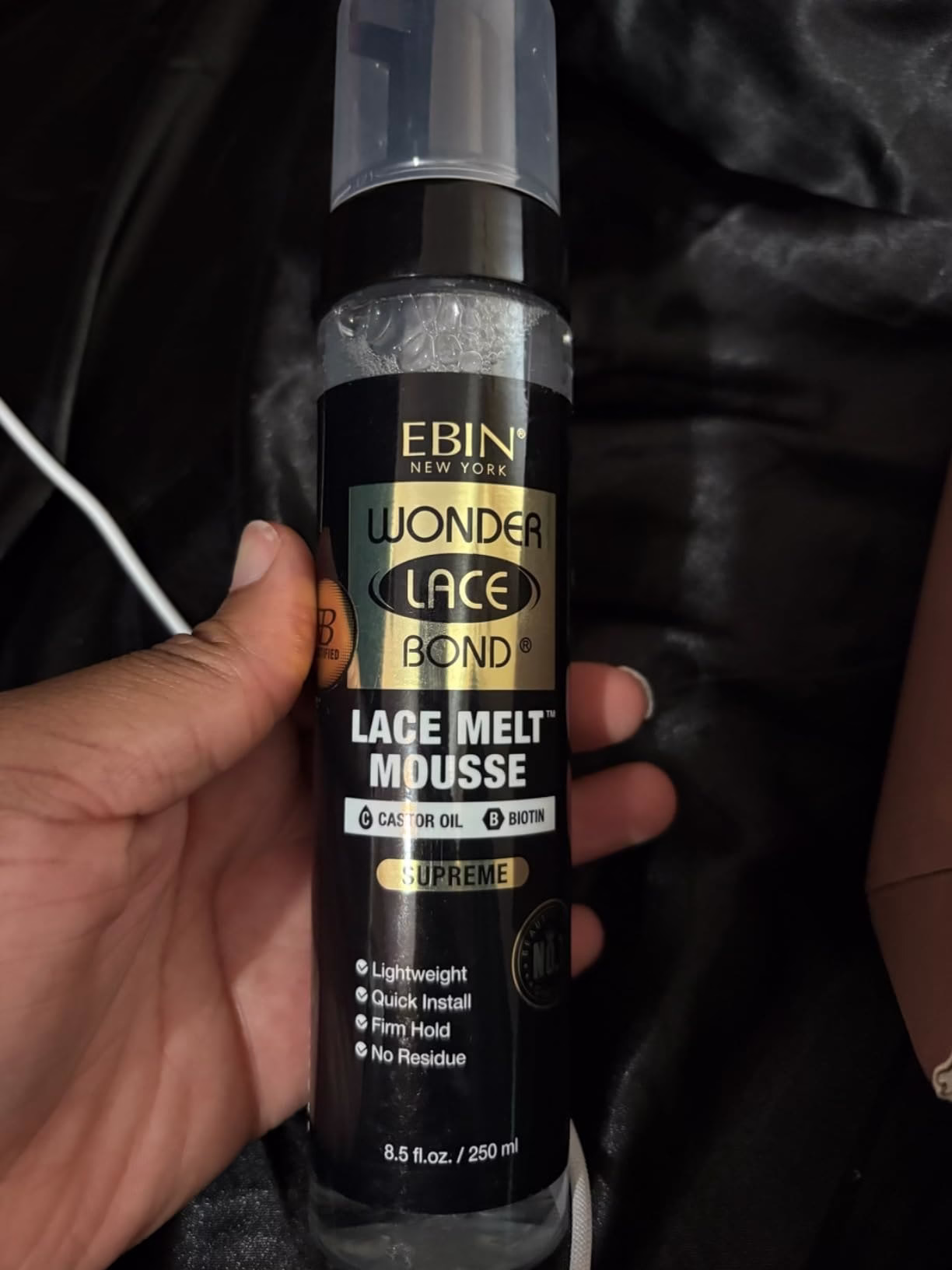 Wonder Lace Bond Melt Mousse - Supreme Hold | Undetectable, No-Residue Wig Installation - Image 4