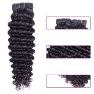 Brazilian Wig Natural  Hair Color Curtain