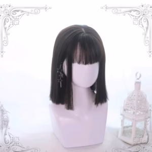 Lolita long shoulder straight wig