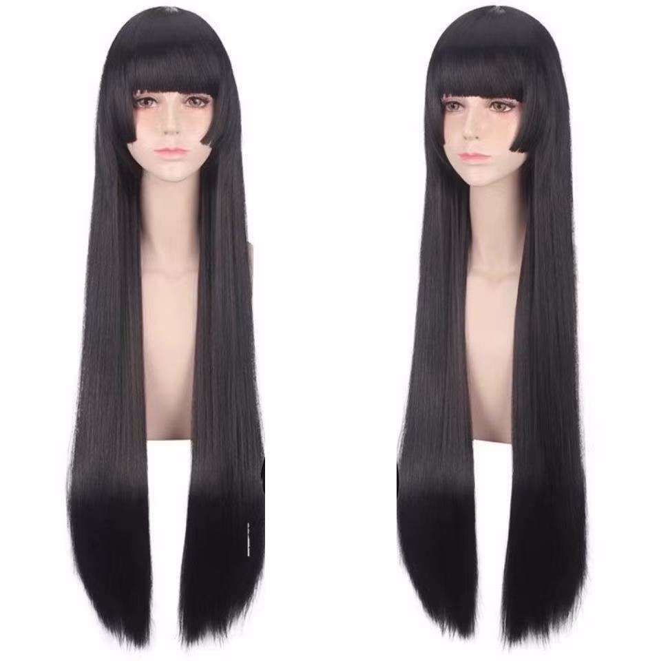 Female Natural Realistic Whole Full-head Wig - Image 5