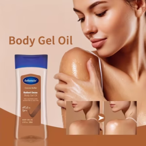 Radiant Cocoa Body Gel Oil for Deep Hydration & Glow 200ml