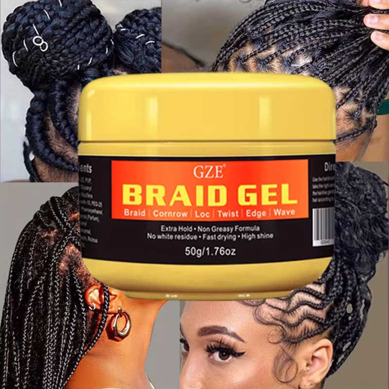 GZE Braid Gel: Extra Hold & High Shine 50 g - Image 2