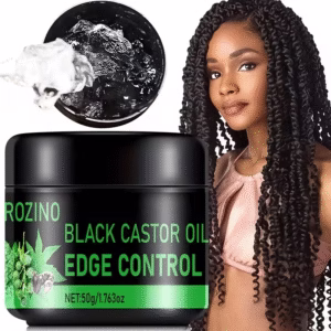 Rozino Black Castor Oil Edge Control & Hair Gel 50g