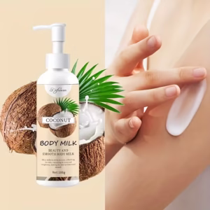 Coconut Oil Body Lotion for Dry  Hydration, Moisture, And Skin Brightening 100g
