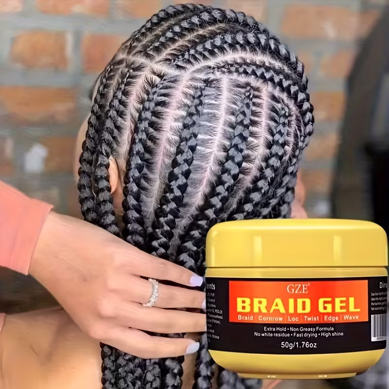 GZE Braid Gel: Extra Hold & High Shine 50 g