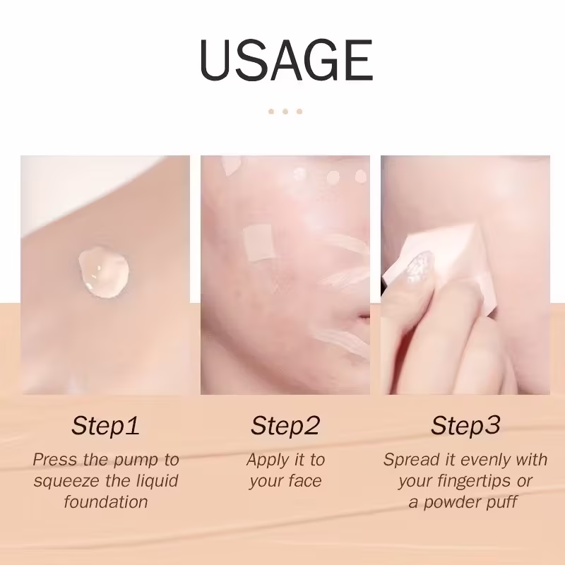 BB Makeup Cream Waterproof Pore Cover 30ml/1.06oz - Image 3