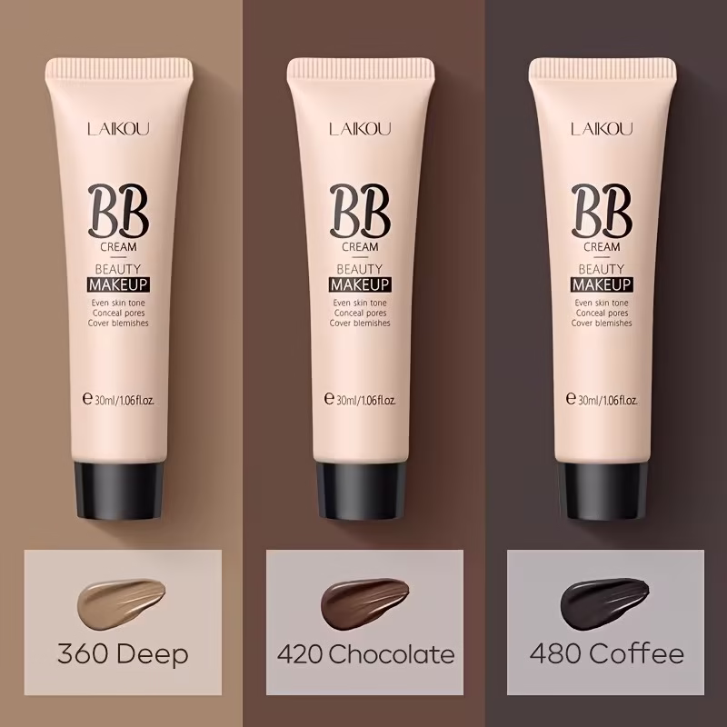 BB Makeup Cream Waterproof Pore Cover 30ml/1.06oz - Image 4